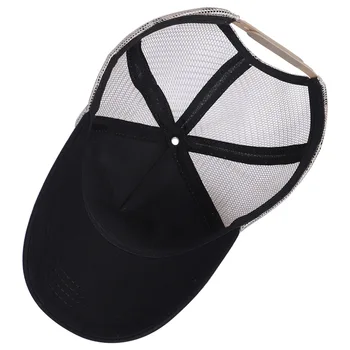 Hombres de la Moda de los Deportes de las Tapas de las Mujeres Gorras de Béisbol de Ocio Parasol de Malla de Hilo Recto Sombrero de Sol de la Primavera/Verano de Animal Bordado del sombrero