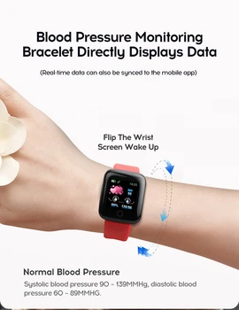 Relogio Mujeres Smartband 116plus Fitness Tracker Heart Rate Monitor de Presión Arterial de los Hombres de los Deportes de Podómetro d13 Bluetooth Smartwatche