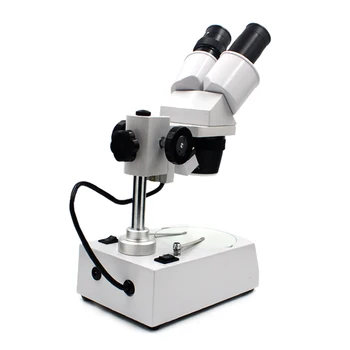 De alta Calidad Microscopio MSC2040X Estéreo Binocular Microscopio con Luz para PCB de la Reparación de la Soldadura de Reparación del Teléfono hacia Arriba y hacia abajo del LED