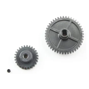 Para Wltoys 144001 1/14 RC Piezas de Repuesto de Coches de Actualización de Metal del Motor de la Reducción del Engranaje Diferencial