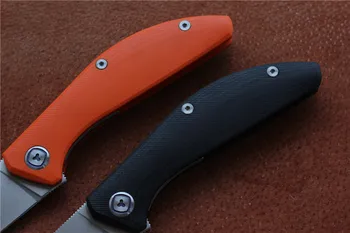 MIKER SIGMA de Alta calidad Flipper cuchillo plegable D2 cuchilla de mango de G10 de caza práctica de camping supervivencia cuchillos de bolsillo de la EDC herramientas
