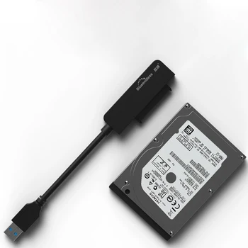 Blueendless USB SATA 3 Cable de SATA a USB 3.0 Adaptador de 6 Gbps Soporte De 2,5 Disco Duro Externo HDD SSD SATA III Adaptador de Cable