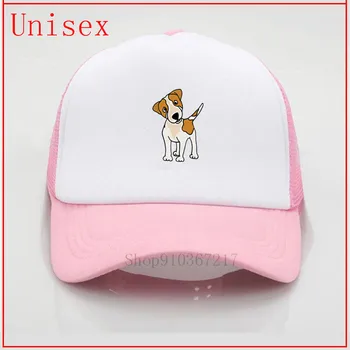 Fresco Gracioso Perrito Jack Russell Terrier Perro (2) sombrero de cubo tapa de nosotros-polo supremo-hat fedora sombrero de mujer mujer gorra de béisbol para hombre de tapas