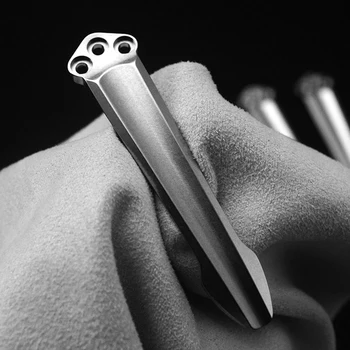 Titanium Back Clip Integrado de Producción CNC CQC 551 de nuevo Clip de Aleación de Titanio de soporte de la Herramienta Cuchillo Clip con 3 tornillos de titanio
