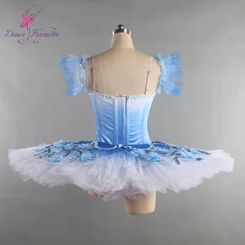 Blue bird profesional de panqueques ballet tutu las mujeres y de la muchacha de danza clásica traje de ballet tutu de bailarina dancewear