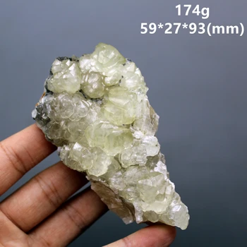 Natural, Fluorescente calcita mineral espécimen de cristales y piedras curativas de los cristales de cuarzo piedras preciosas