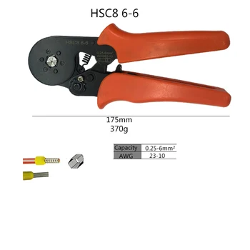 HS-D2 Crimpadora Cable Cortador Pelador de cables de extracción de Alambre Alicates Herramientas manuales Alicates Herramienta Multifuncional