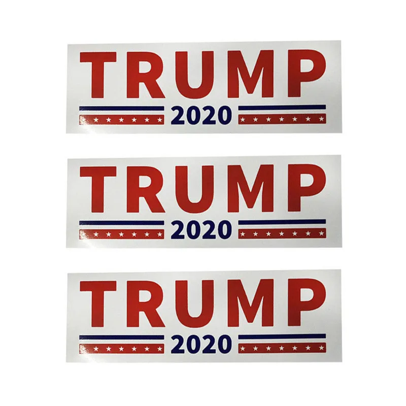 10PCS Donald Trump para presidente 2020 Calcomanía mantener hacer América gran NUEVO 