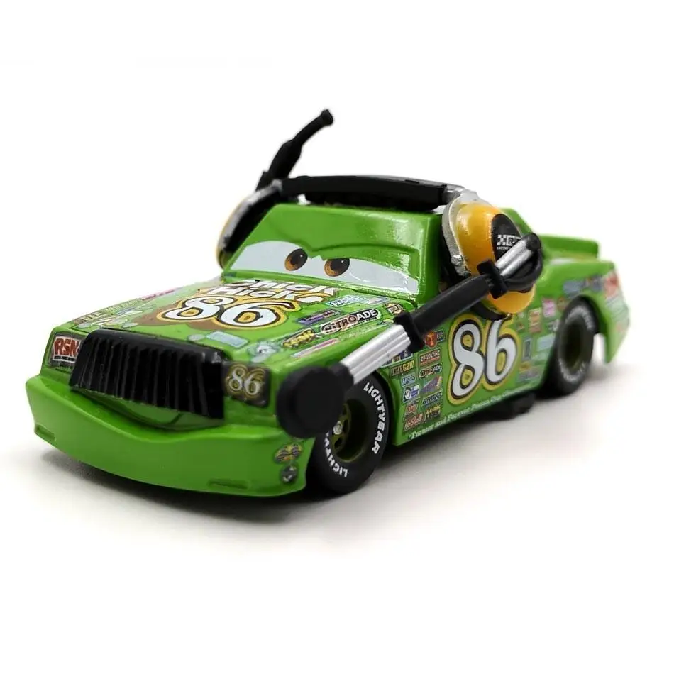 Disney Pixar Cars Mcqueen Mater Jackson tormenta Ramírez 1:55 Diecast Modelo Coche de juguete 